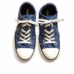 Converse Chuck Taylor All Star Madison Low Top Polka Dot Ladies Sneakers Sz 9